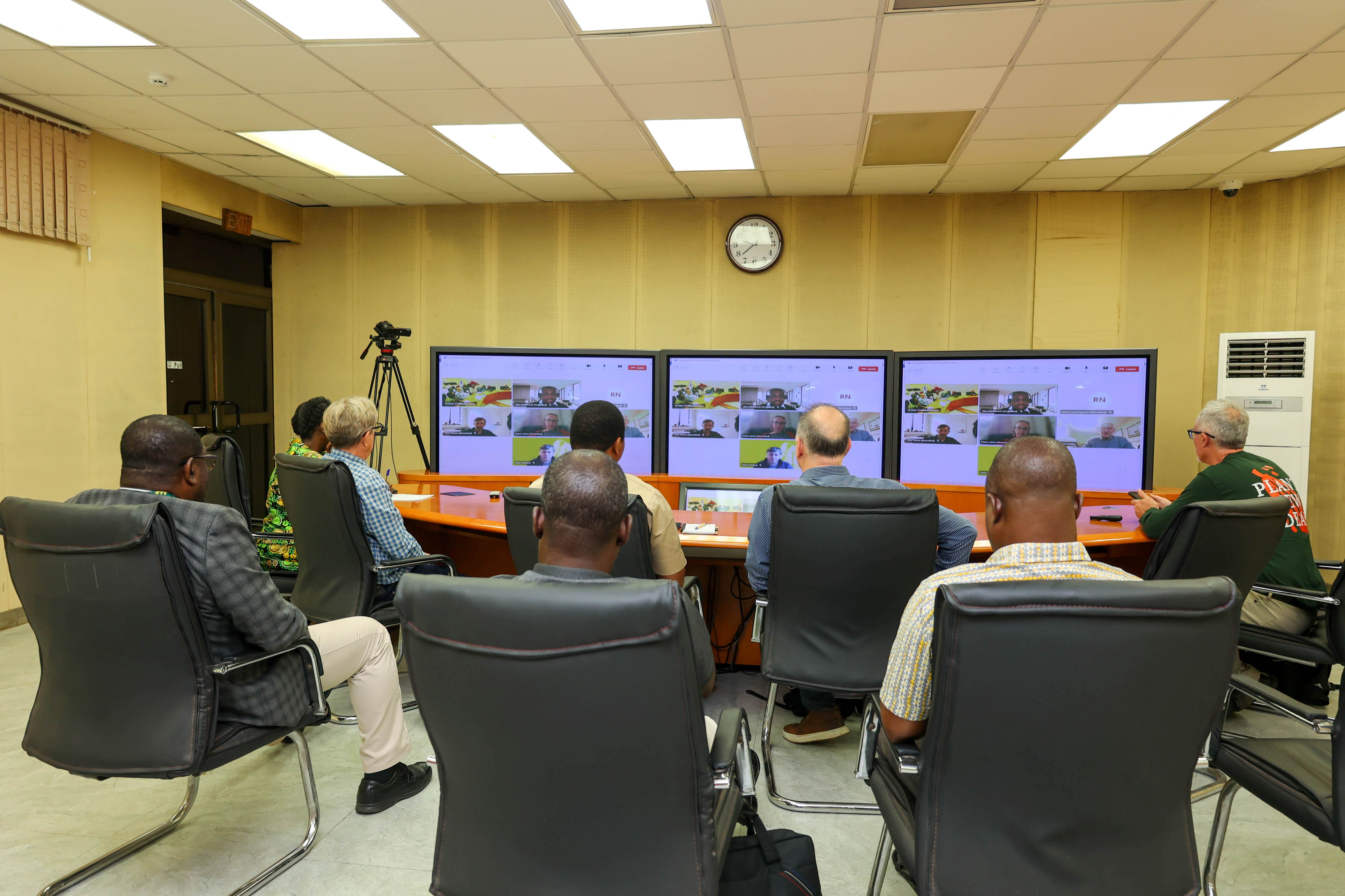 Meeting in progress